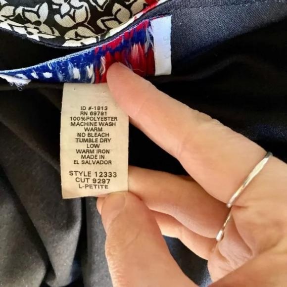 Vintage 90s Floral Rose Ruffle Flutter Cottagecore Chiffon Dress - Picture 9 of 10